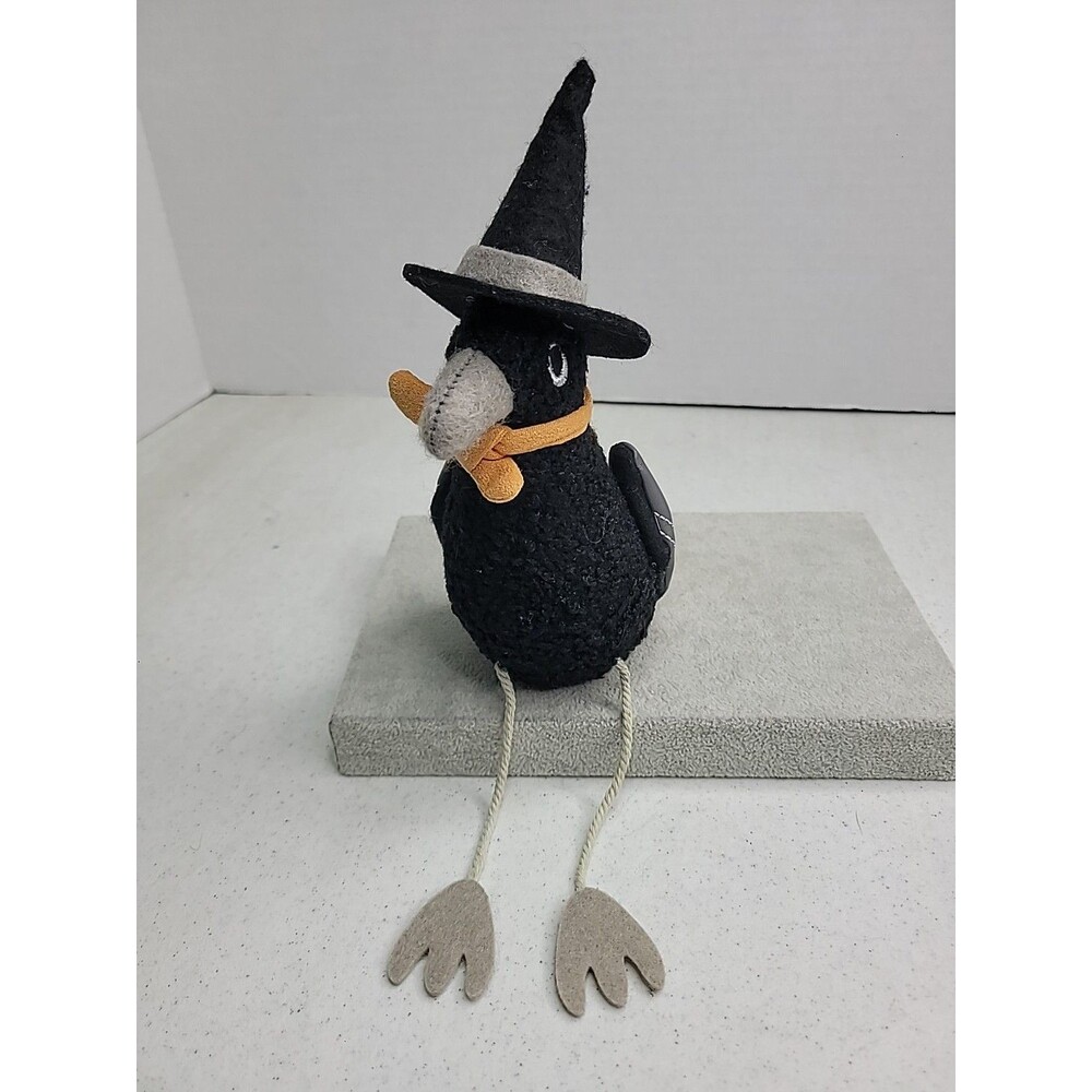 Target Bullseye Playground Halloween Witch CROW Plush Figural 2023 Shelf Sitter